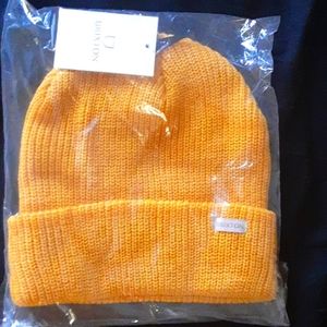 Brixton Mustard colored beanie